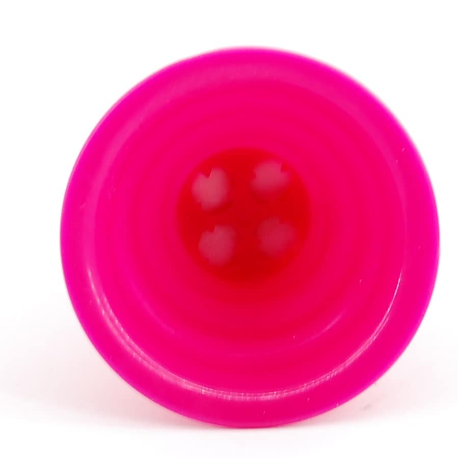 Silikónový náustok s filtrom na bongo- YD-700- Rúžový