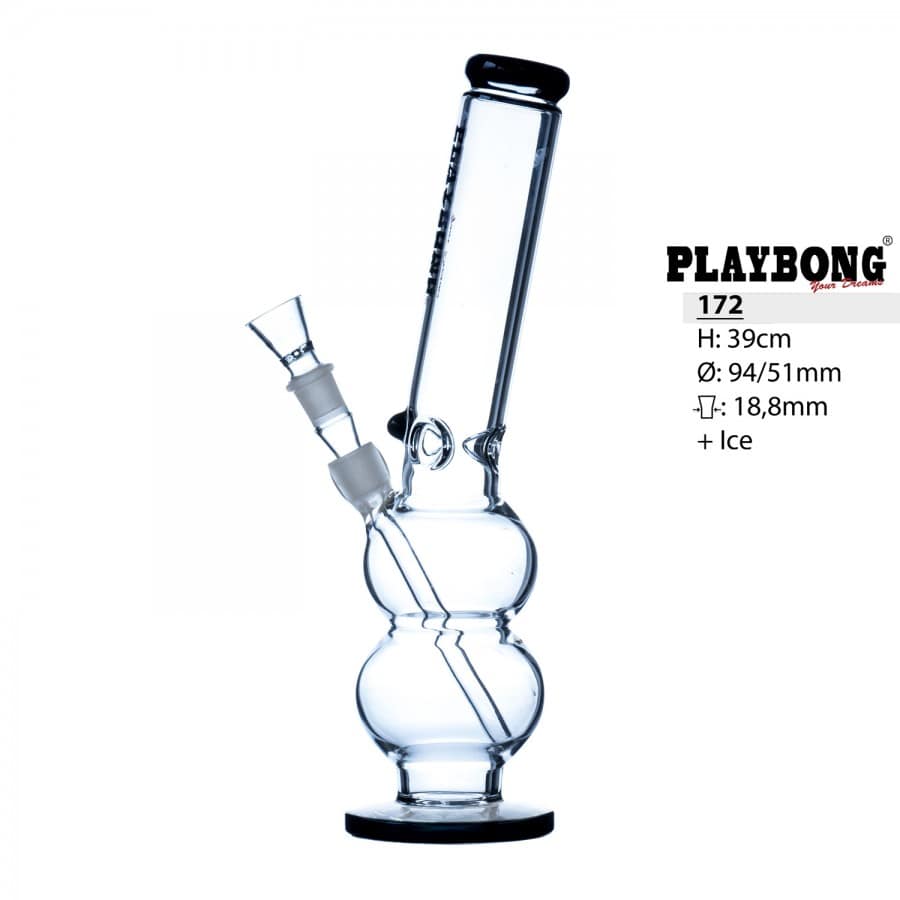 PLAYBONG Bongo sklenené 39 cm- 172