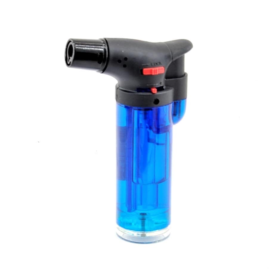 Zapaľovač  Gentelo tryskový- modrý