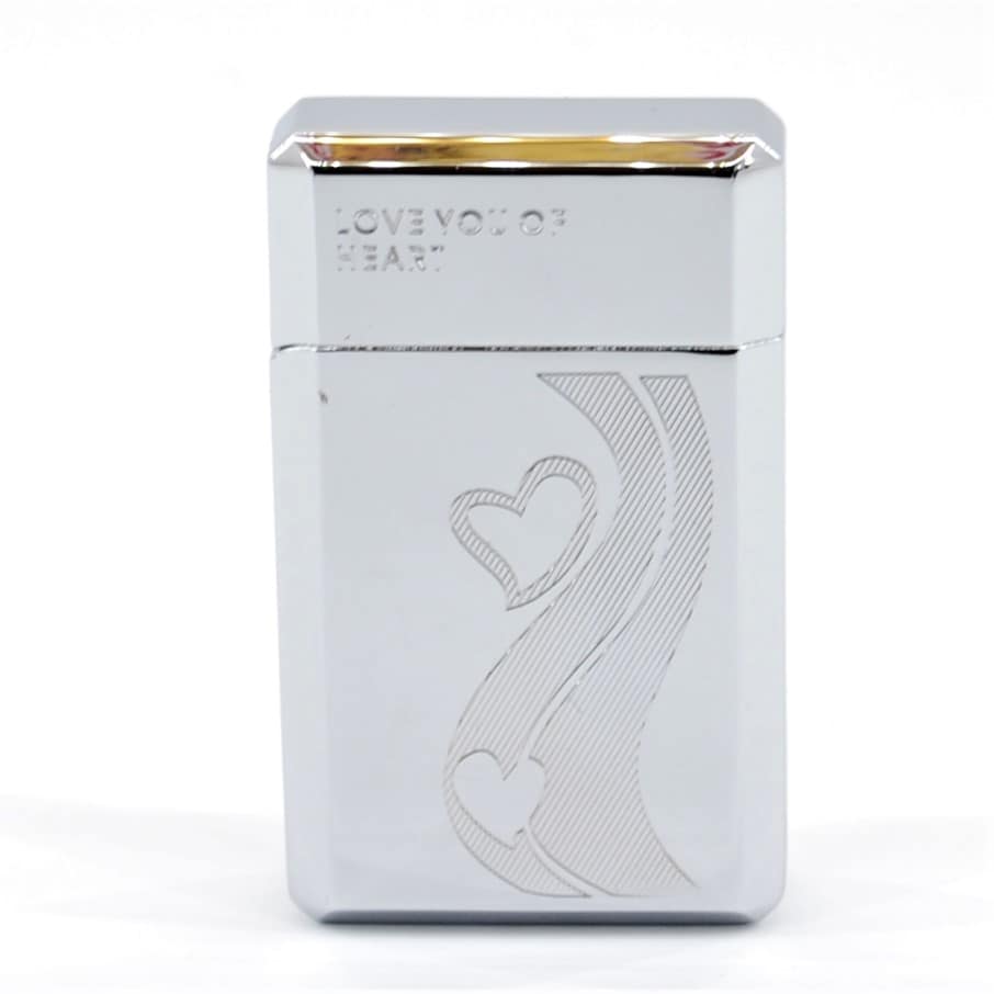PROMISE Zapaľovač BN201-FC19- Srdce strieborný