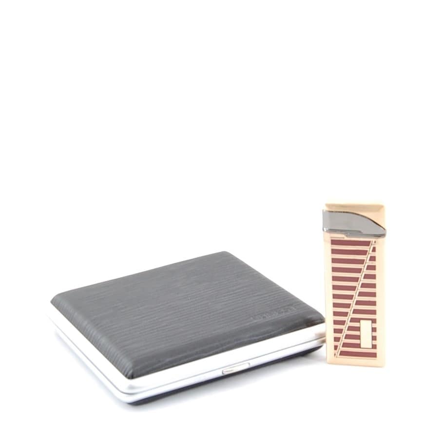 Tabatierka, zapaľovač, Darčeková sada HONEST- MTC-084-5-1