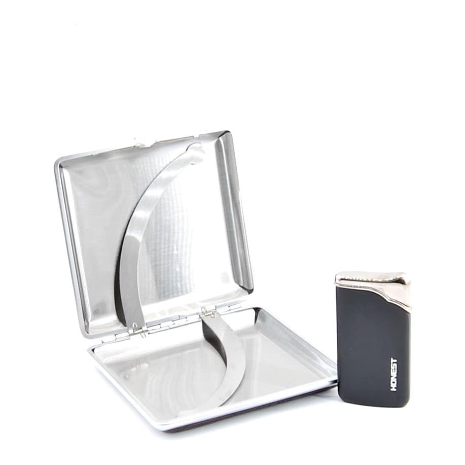 Tabatierka, zapaľovač, Darčeková sada HONEST- MTC-084-8-1