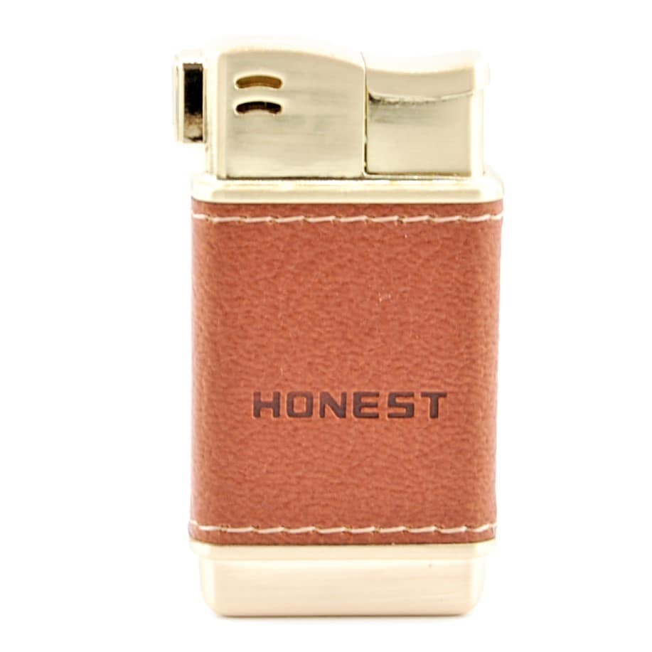HONEST Zapaľovač  BCZ084-3-02- Fajkový/Hnedý