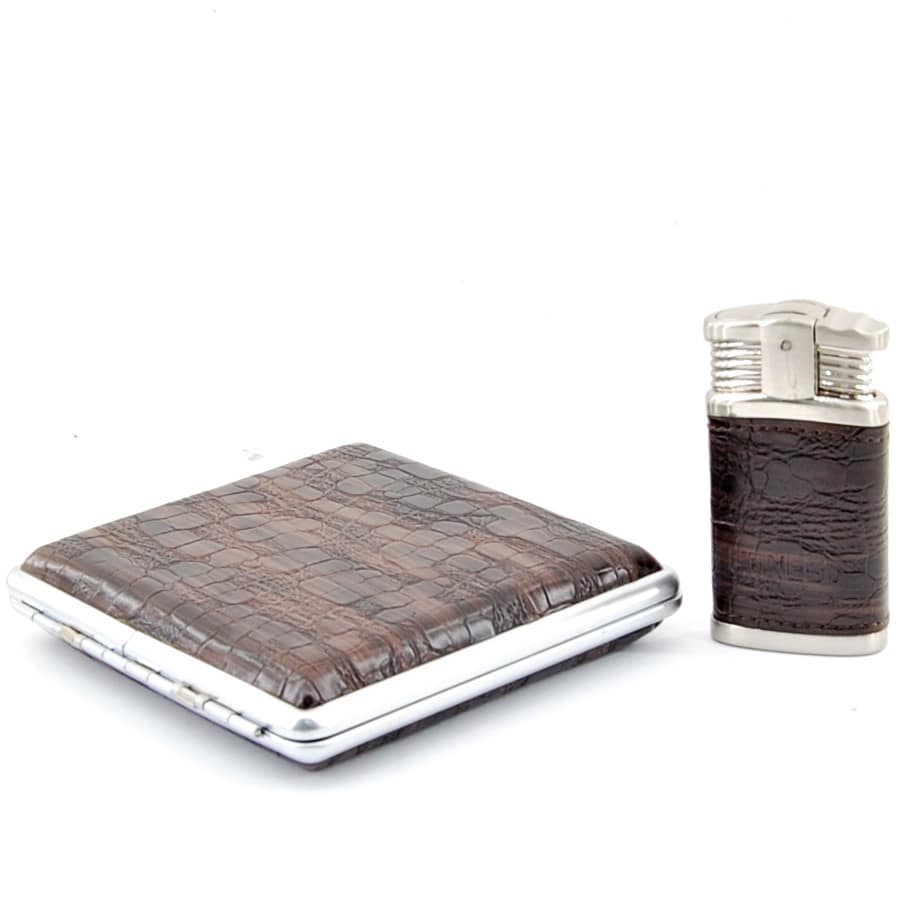 Tabatierka, zapaľovač- Darčeková sada HONEST- MTC-413-8