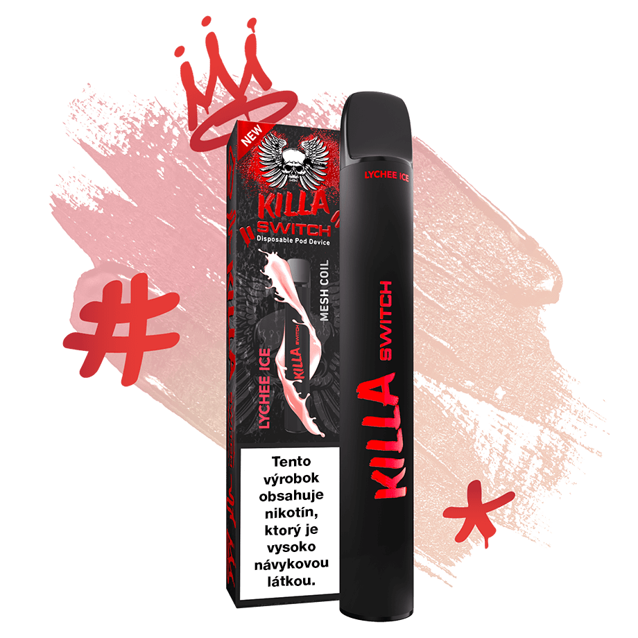KILLA SWITCH 800 1ks-  Lychee Ice