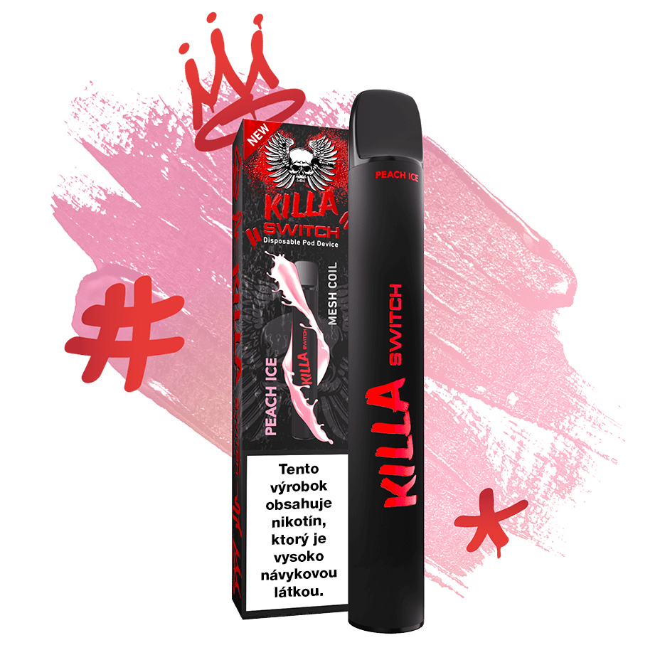 KILLA SWITCH 800 1ks- Peach Ice