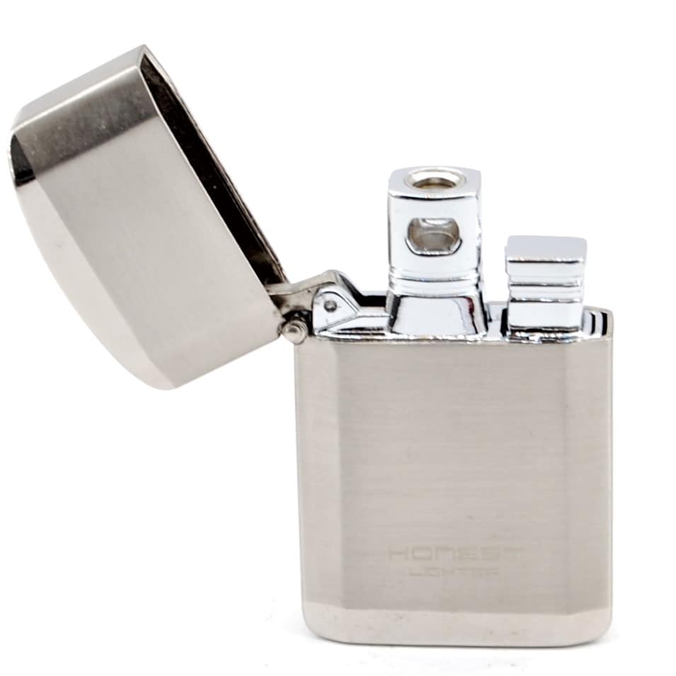 Zapaľovač HONEST- BCZ274-2-01- Špirálový/ Strieborný