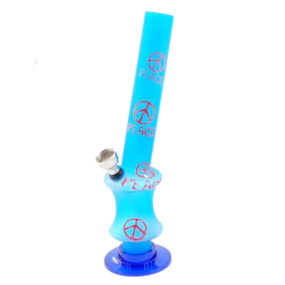 Akrylové Bongo 7 Peace- modré