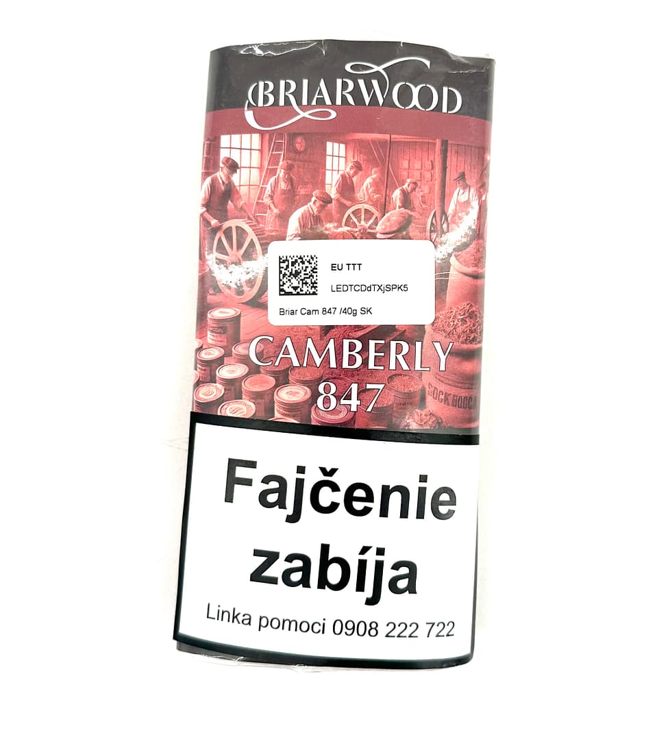 BRIARWOOD - fajkový tabak CAMBERLY 847 47 40g