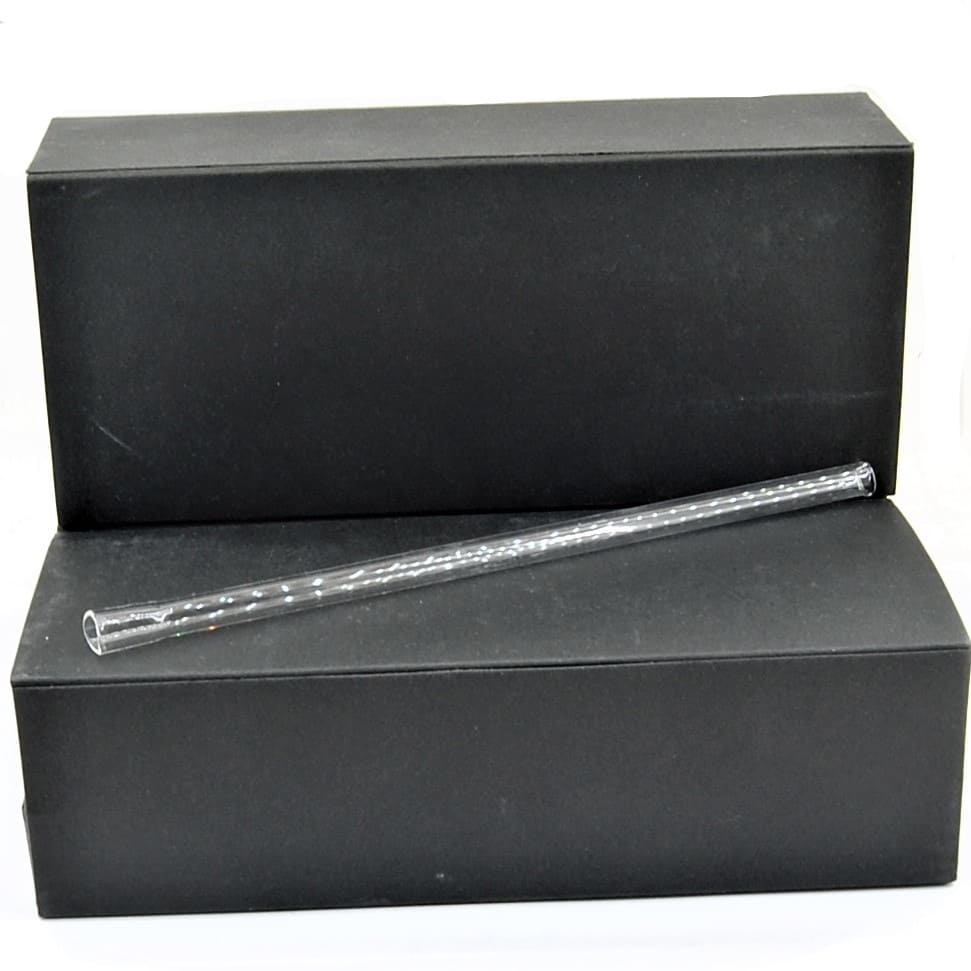 Sklenená fajka- Šlukovka-Slamka 1 ks