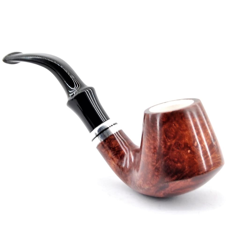 ANGELO  Fajkový set- Drevená fajka, puzdro, čistiace tyčinky, dusitko, filtre, sporič, stojan- 300013