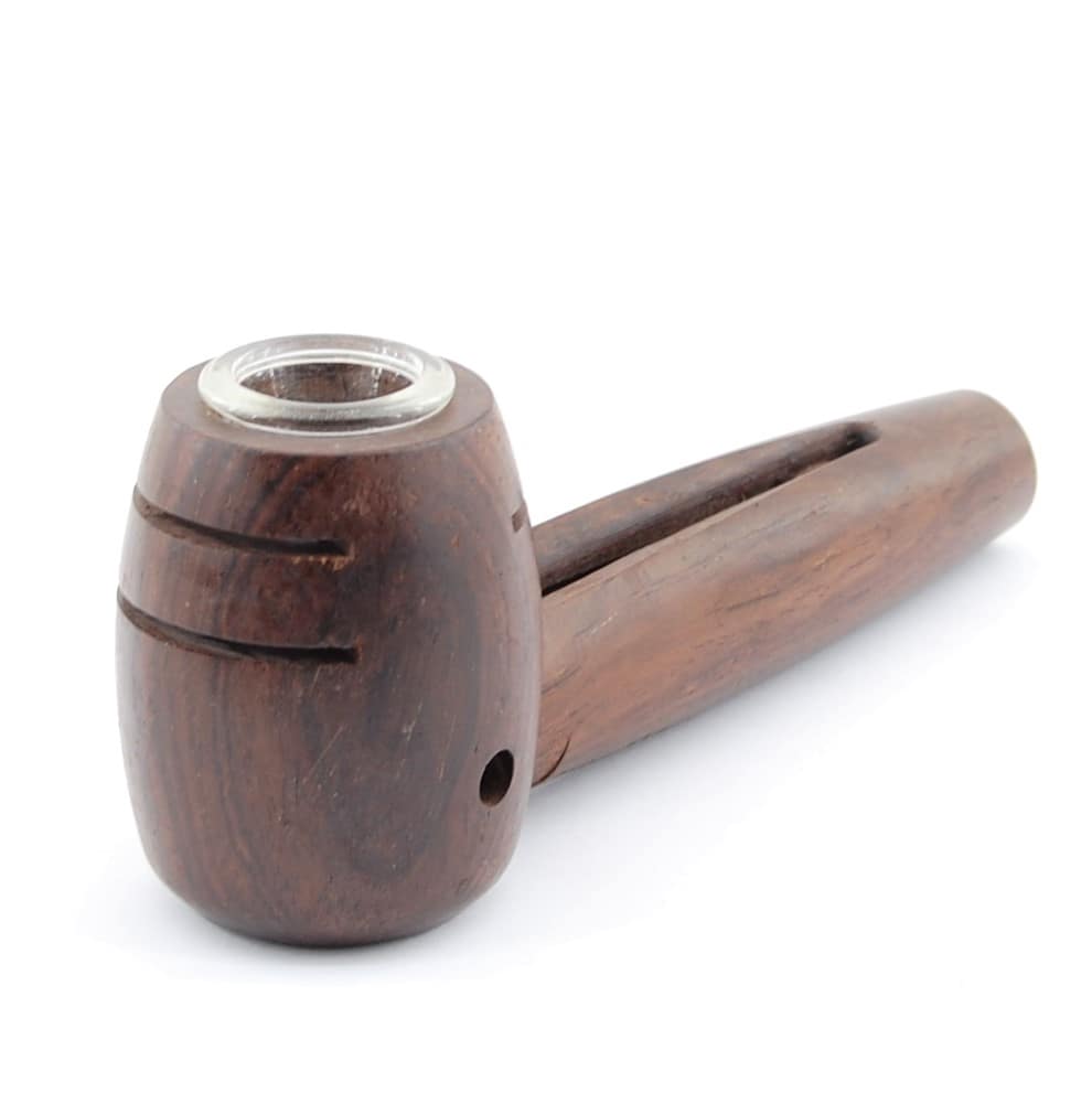 Drevená fajka- YD1300- Drevo -sklo