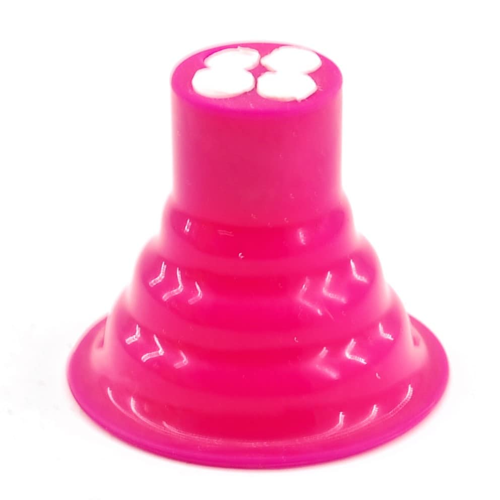 Silikónový náustok s filtrom na bongo- YD-700- Rúžový