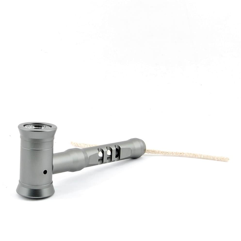 Kovová fajka- YD1400- Kov-sklo